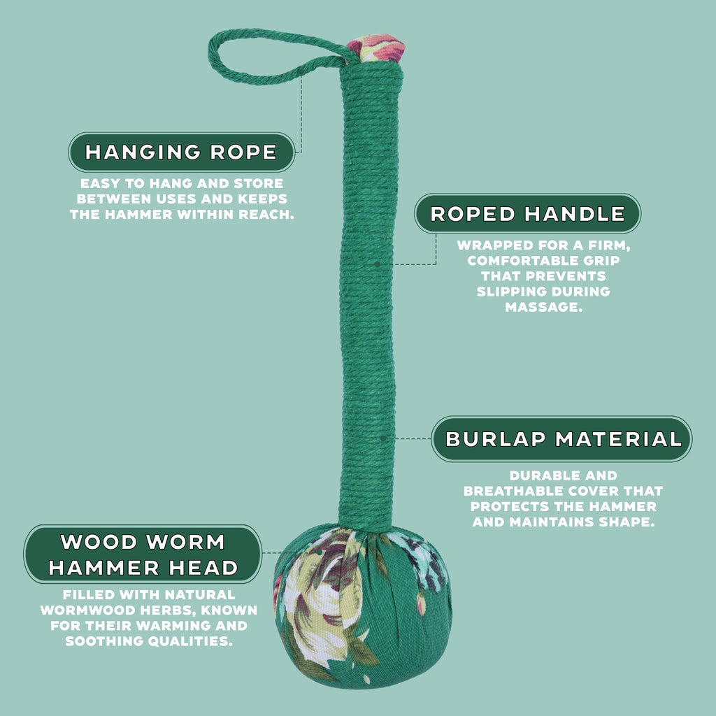 Ciocanul de masaj - Green