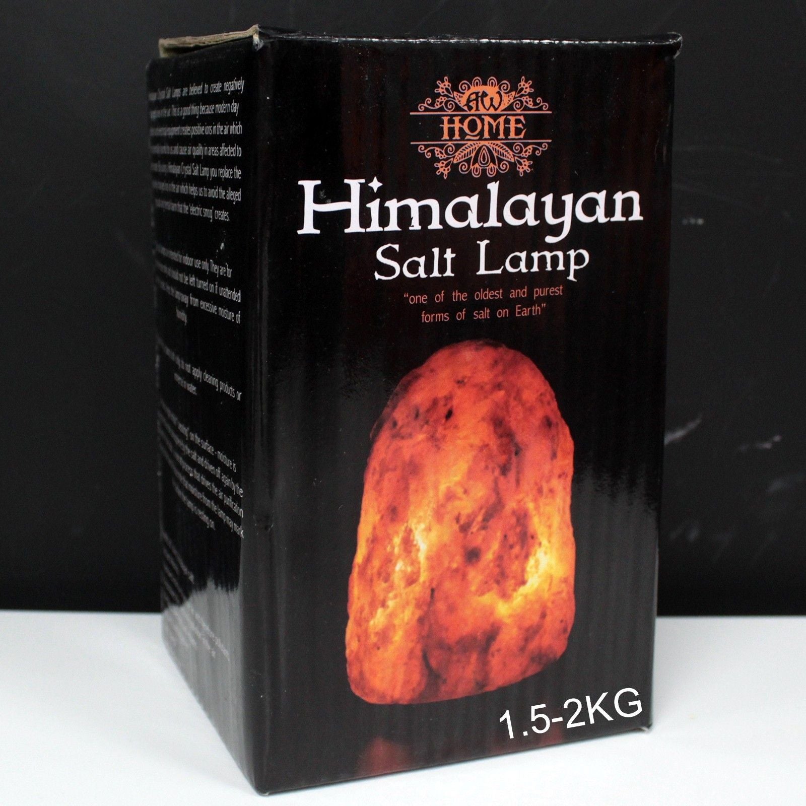 Lampa de Sare de Cristal de Himalaya de Calitate 1.5 - 2kg