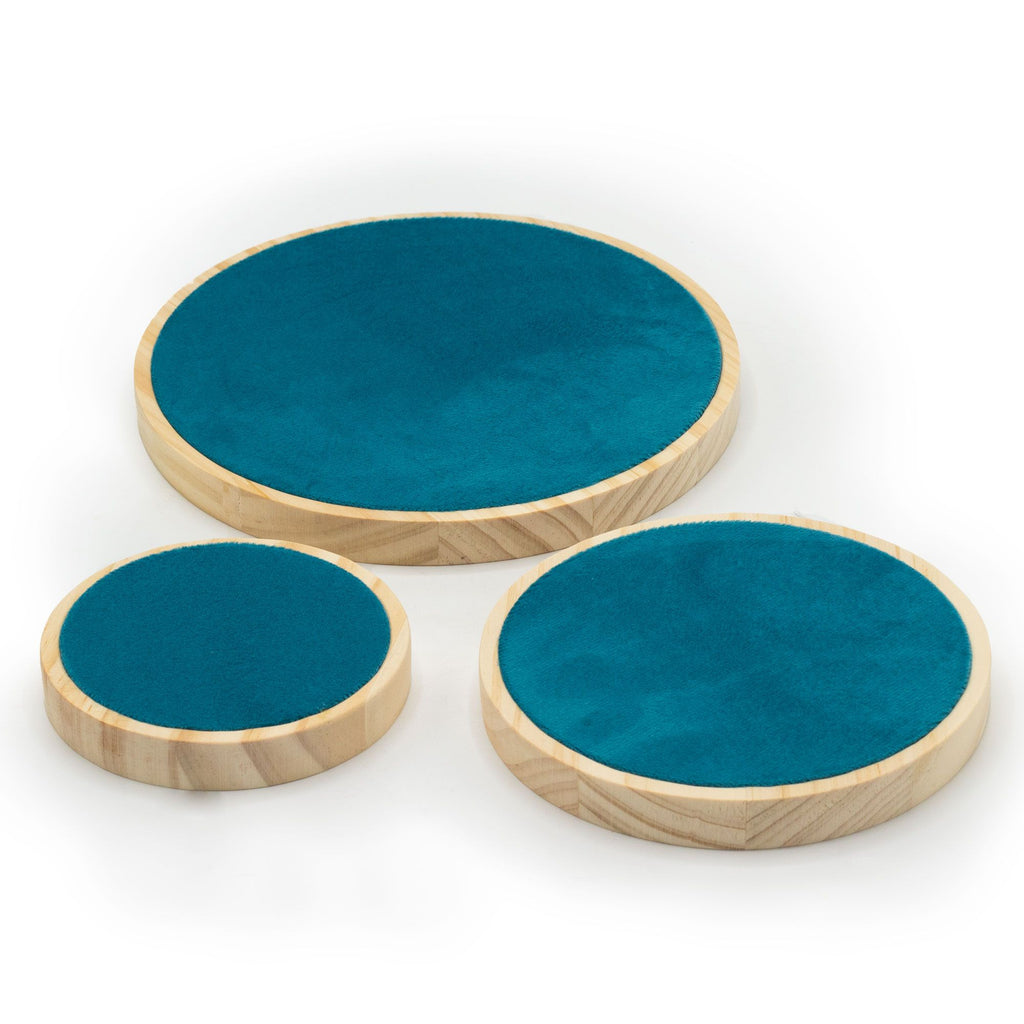 Set de trei suporturi rotunde expunere   (10 cm\ 15cm\ 20cm)