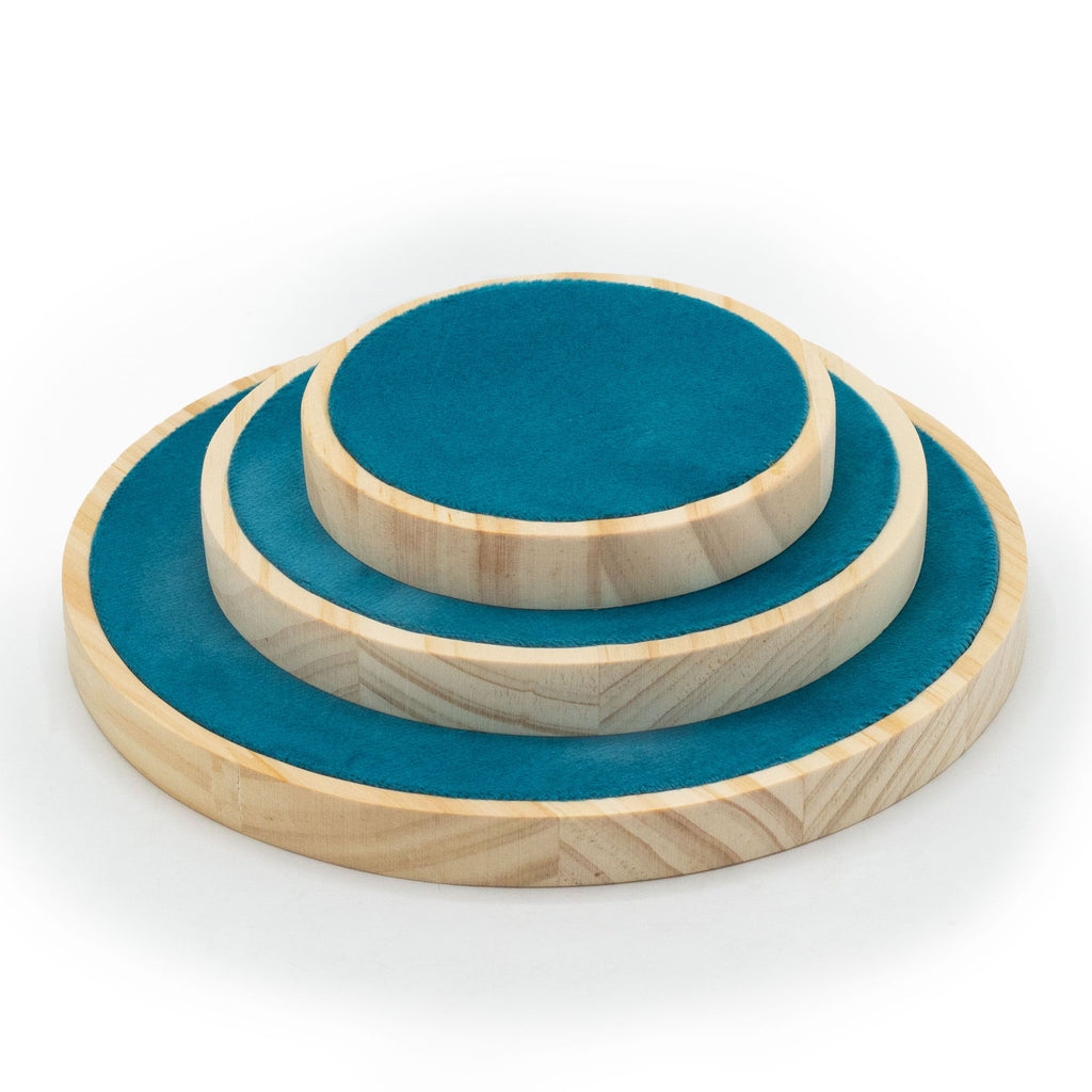 Set de trei suporturi rotunde expunere   (10 cm\ 15cm\ 20cm)