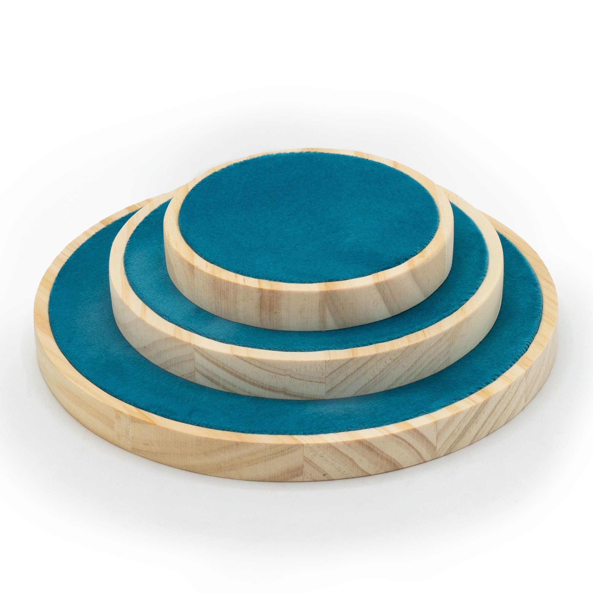 Set de trei suporturi rotunde expunere   (10 cm\ 15cm\ 20cm)