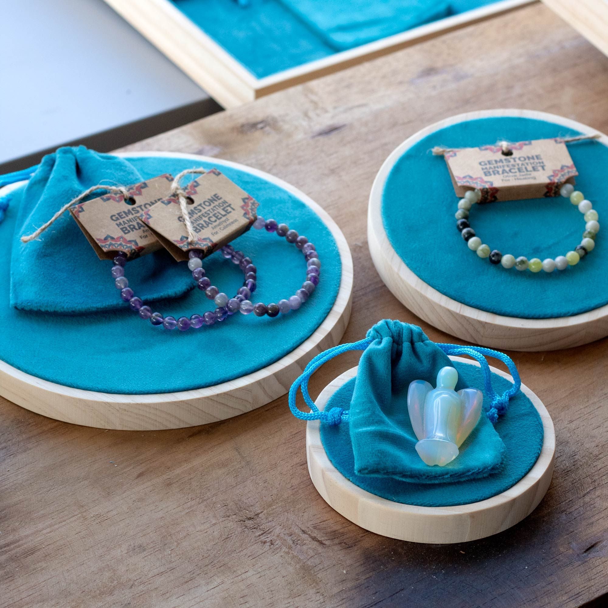 Set de trei suporturi rotunde expunere   (10 cm\ 15cm\ 20cm)