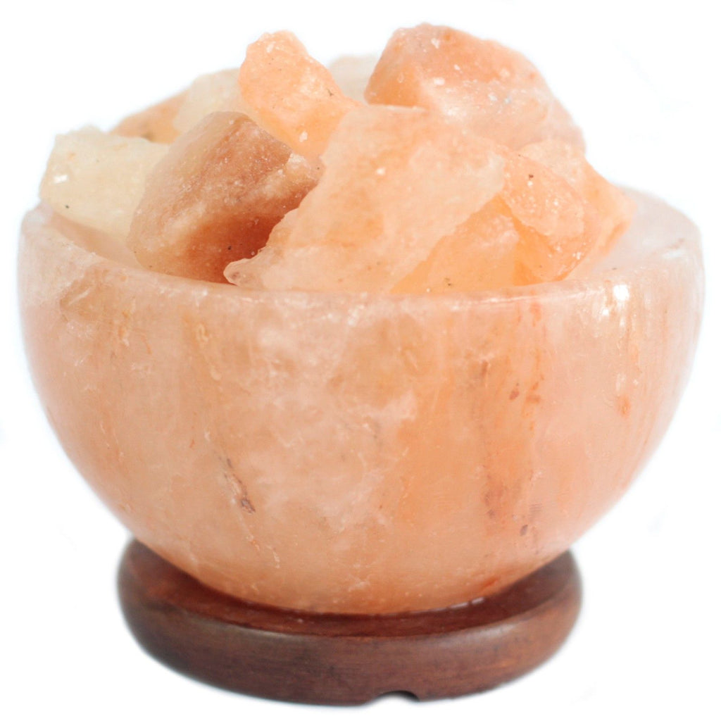 Lampă de Sare -Bolul de foc - 15cm x 9cm