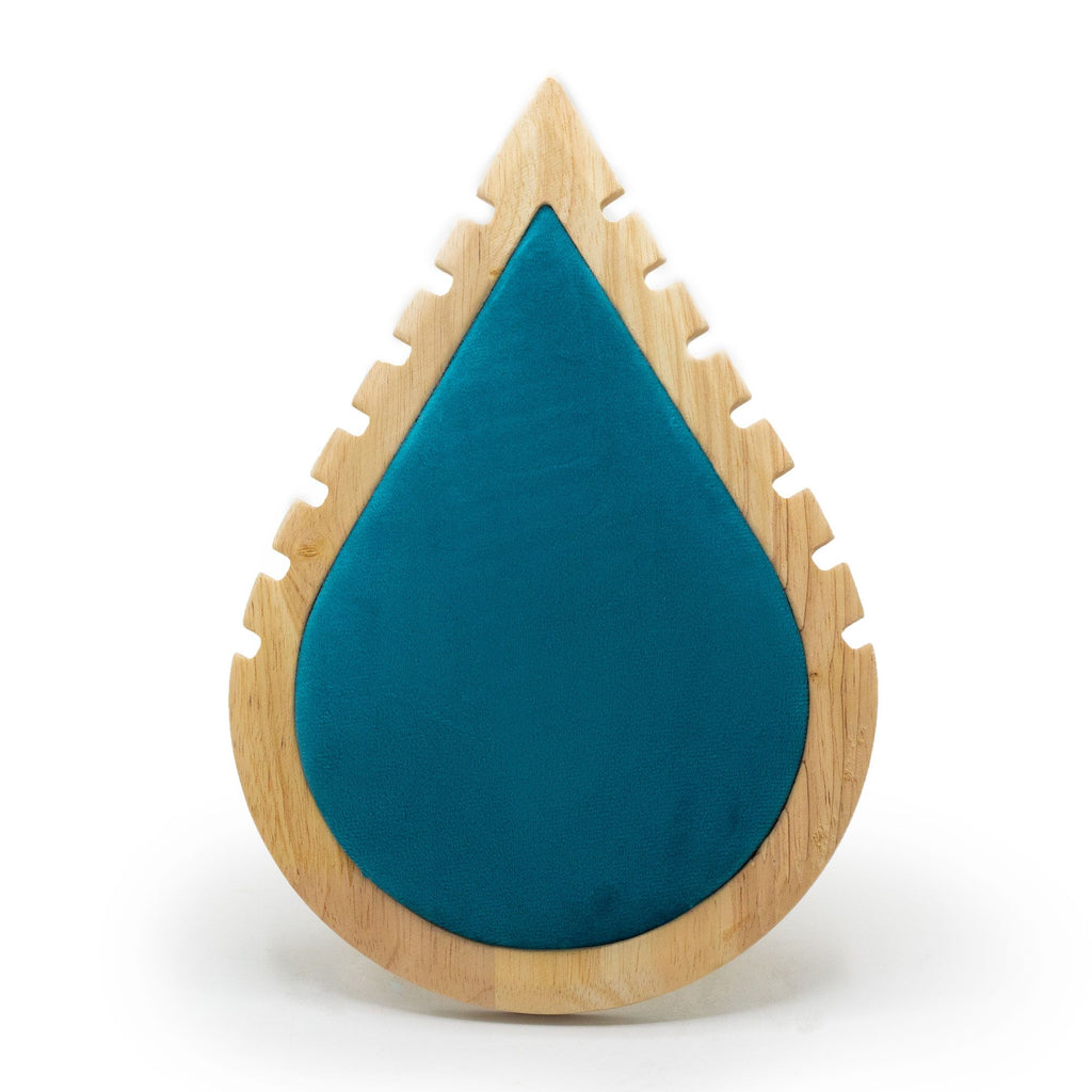 Suport tip lacrimă (Teardrop) pentru expunerea colierelor 26x18cm