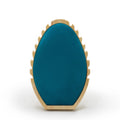 Suport oval pentru expunerea colierelor  19x13cm