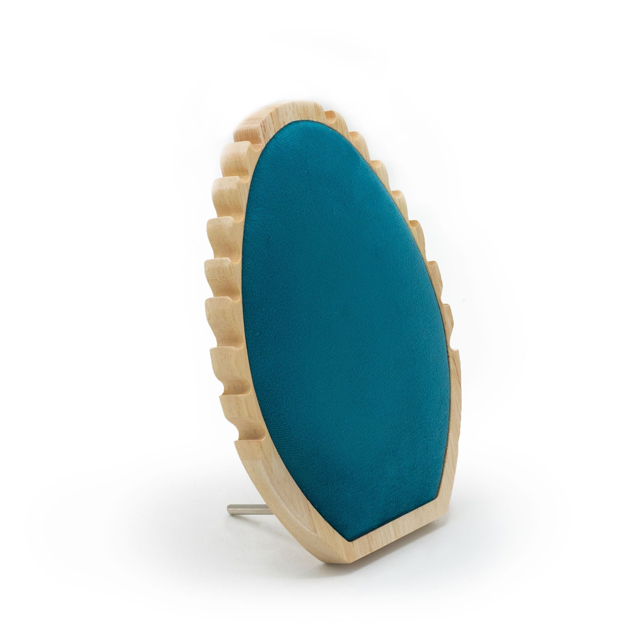 Suport oval pentru expunerea colierelor  19x13cm