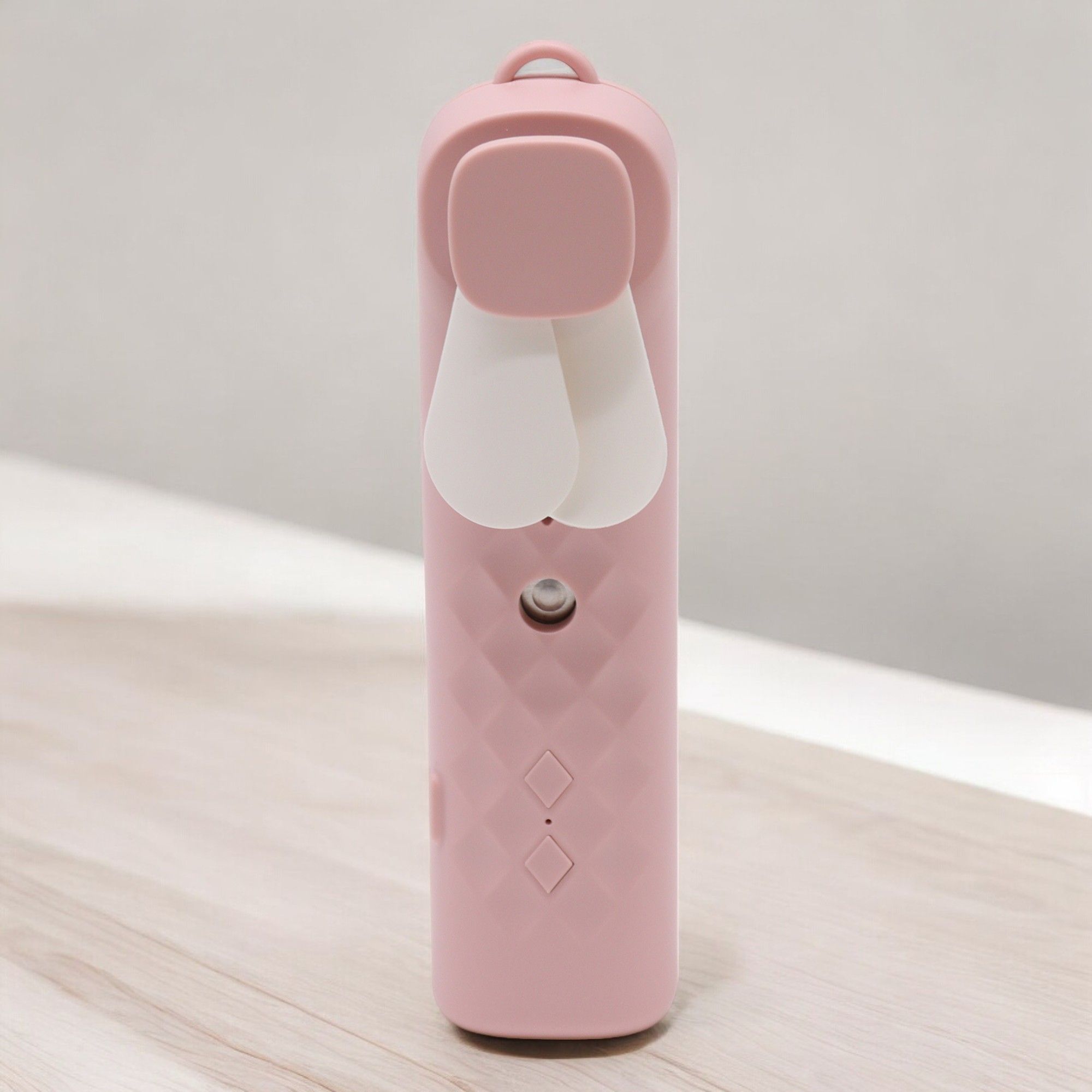 Pink Nano Mist Face Fan &  Spray - încărcare USB