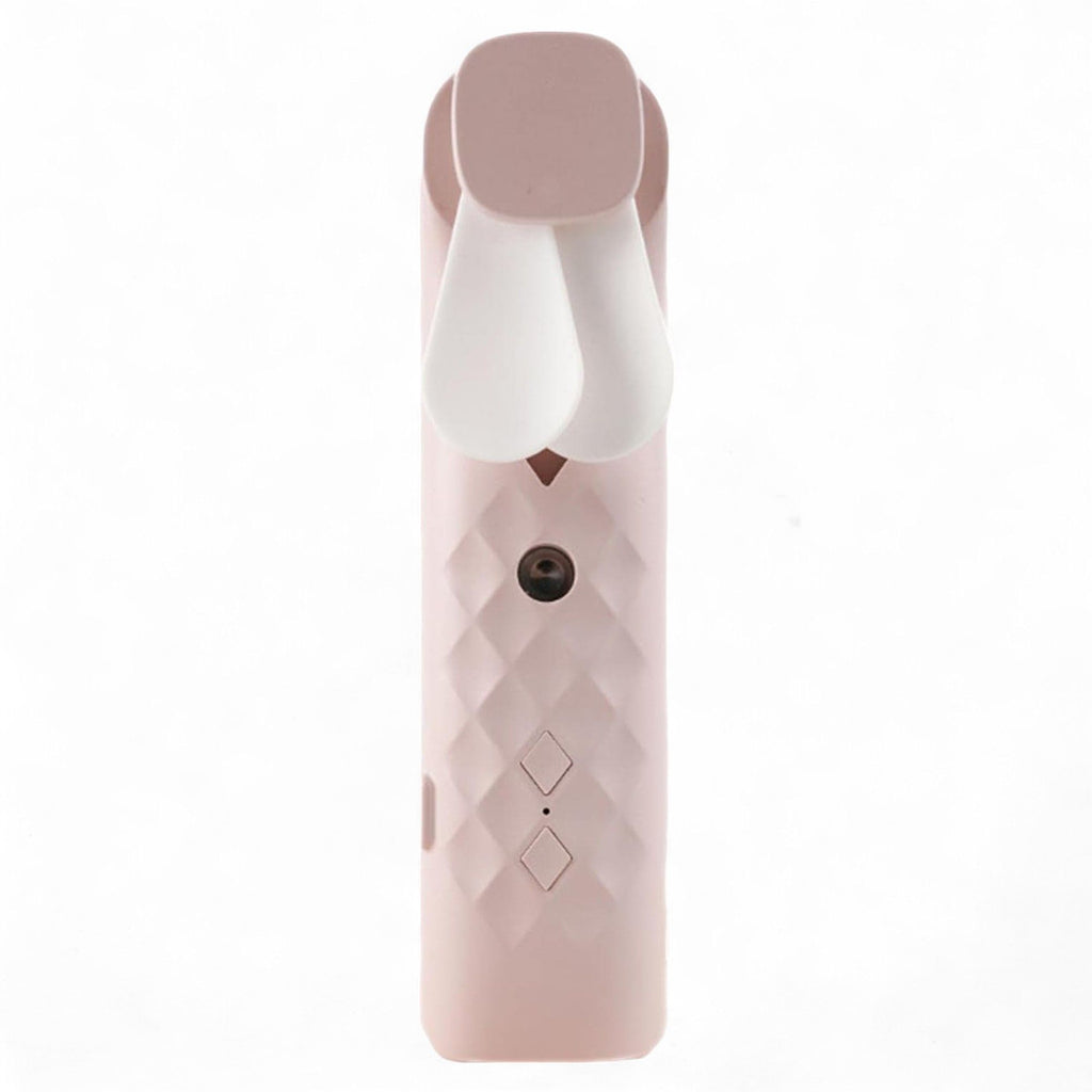 Pink Nano Mist Face Fan &  Spray - încărcare USB