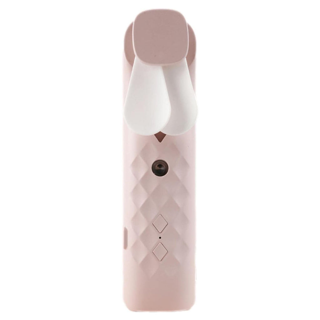 Pink Nano Mist Face Fan &  Spray - încărcare USB