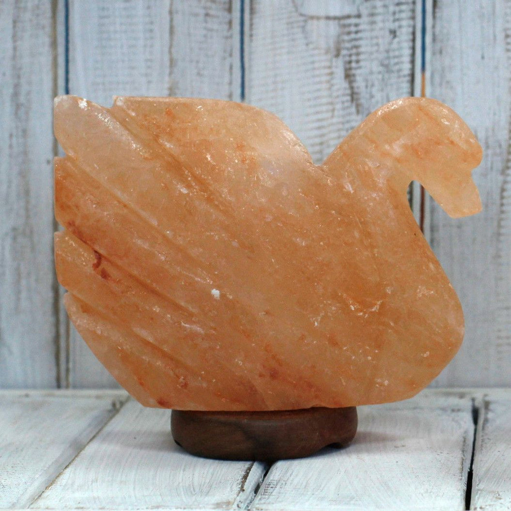 Lampă de Sare - Lebădă 7x17x14 cm