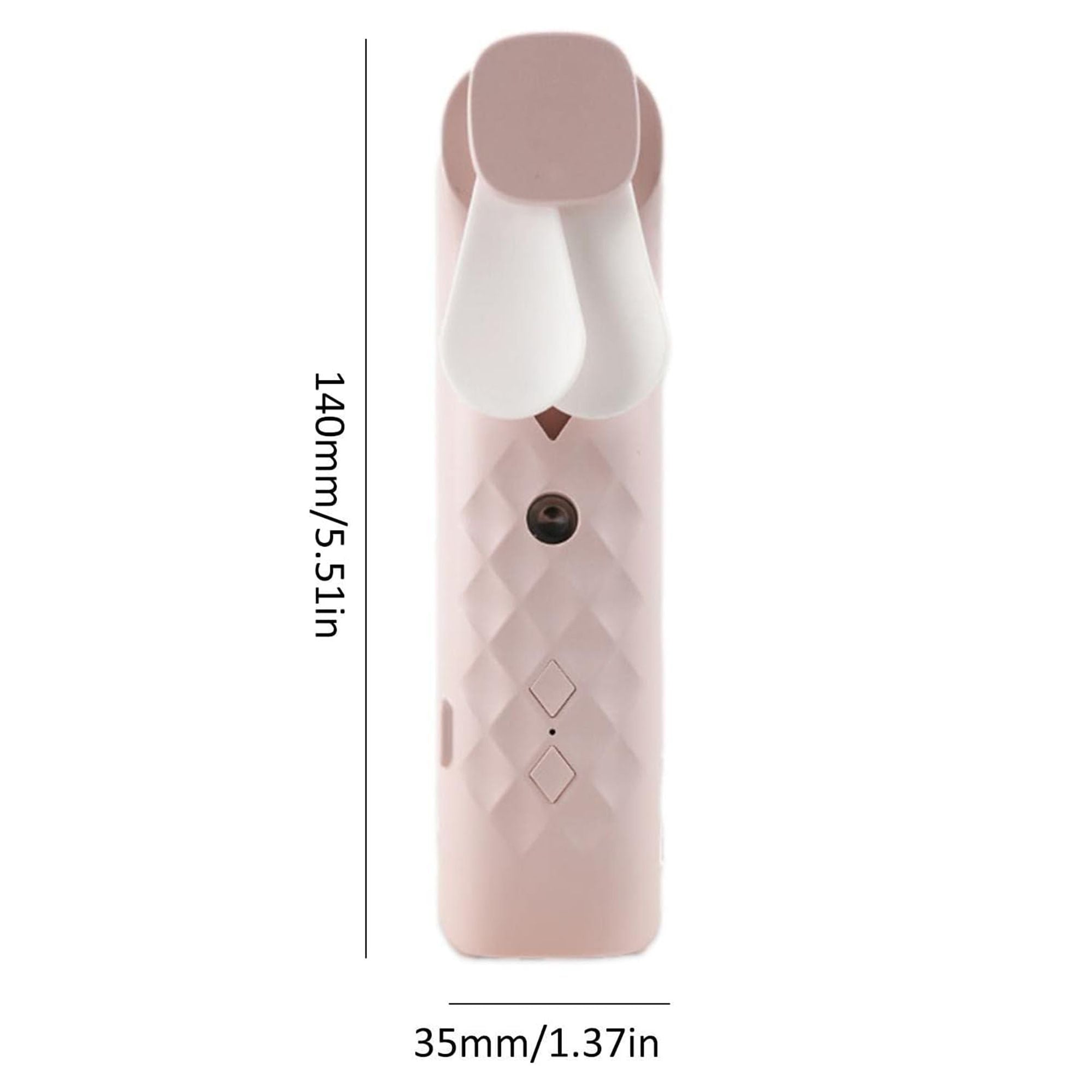 Pink Nano Mist Face Fan &  Spray - încărcare USB